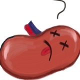 dead kidney cartoon